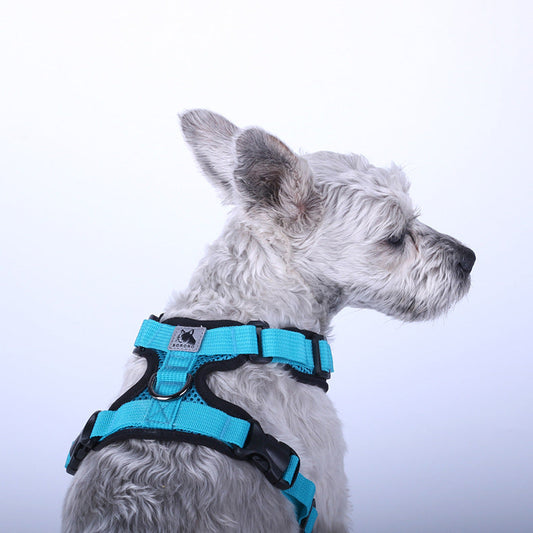 KFX-3462205 Reflective Mesh I-shaped Dog Chest Harness – Breathable & Lightweight, Available in Multiple Colors