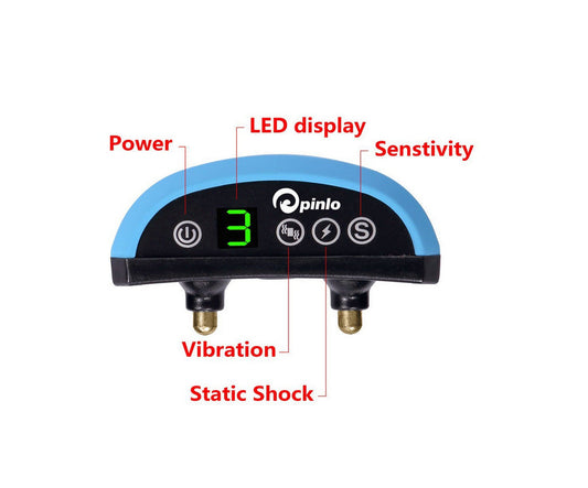 KFX-3474109 Rechargeable Smart Induction Bark Collar with Sound, Vibration, and Shock Settings