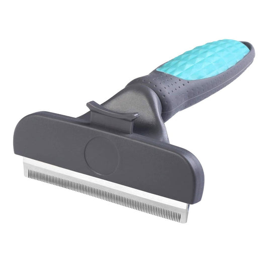 KFX-3485757 Pet Hair Removal Comb for Cats and Dogs - Stainless Steel Brush in Assorted Colors