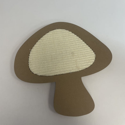 KFX-3501629 Mushroom Shaped Cat Scratching Post for Play and Relief