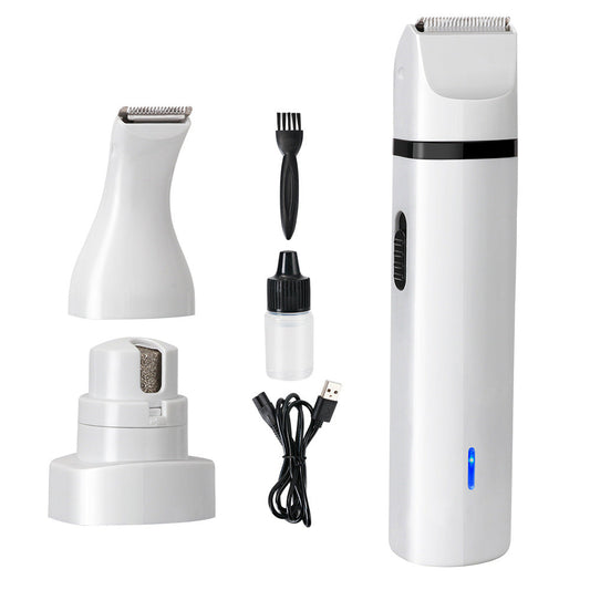 KFX-3551293 G12 Pet Hair Clipper with Nail Grinding Head and USB Charging Cable