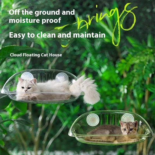 KFX-3568573 Universal Cat Climbing Frame with Window Suction for Indoor Cat Hanging Bed and Hammock