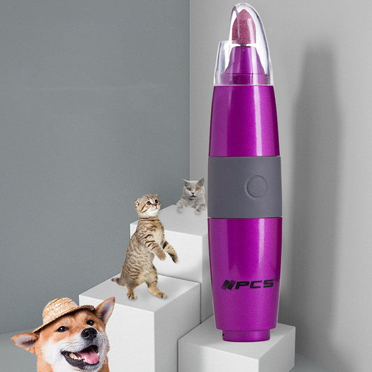KFX-3657533 Electric Nail Polisher with Two Toenail Polishers and Abrasive Head Protector