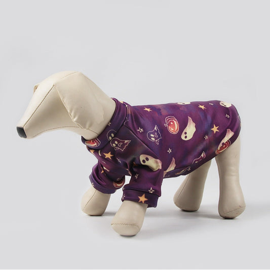 KFX-3664061 Fleece-Lined Pet Clothing for Autumn and Winter - Available in Multiple Sizes