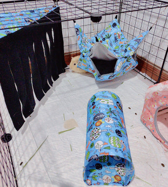 KFX-3666877 Double-layer Warm Hammock for Hamsters - Available in Multiple Colors and Sizes
