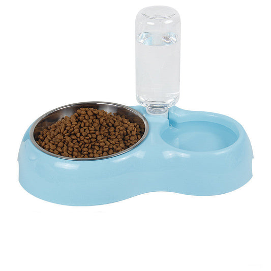 KFX-3686717 Automatic Pet Water Bowl for Dogs and Cats - Easy Feeding Station in Pink, Blue, and Green