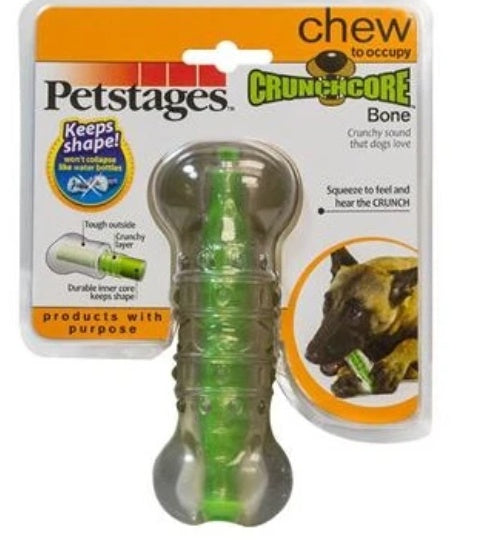 KFX-3693117 Crunchy Bone Toy for Dogs - Safe, Bite-Resistant Gnawing Toy with Wood Scent and Edible Sawdust