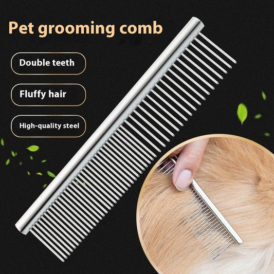 KFX-3709373 Stainless Steel Pet Comb for Cats and Dogs - Various Sizes Available