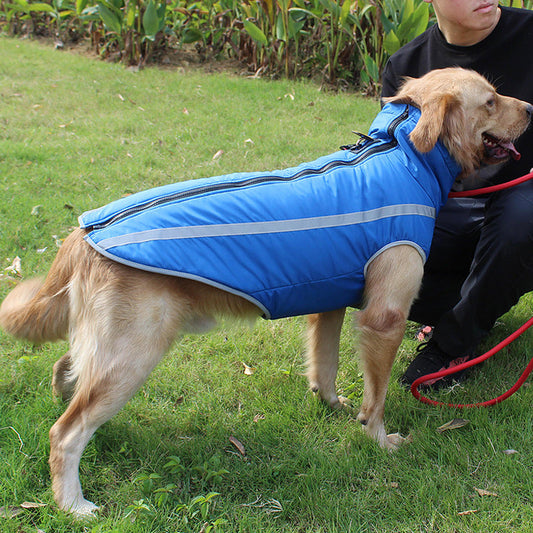 KFX-3727421 Reflective Waterproof Jacket for Medium to Large Dogs in Multiple Colors