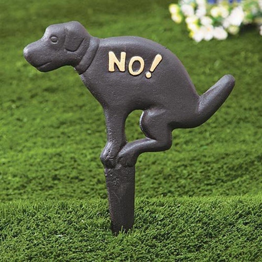 KFX-3757629 Puppy Grass Insert Metal Decoration for Garden - Animal Design Options Available