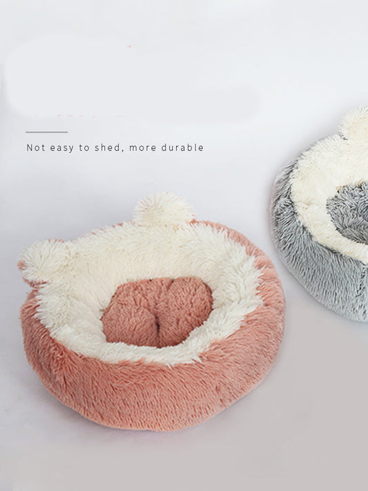 KFX-3790653 Cozy All-Season Pet Nest for Dogs and Cats - Removable, Washable, Deep Sleep Design