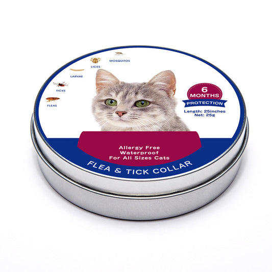 KFX-3809853 Insect Repellent Flea and Tick Collar for Pets - 13 Inch Length
