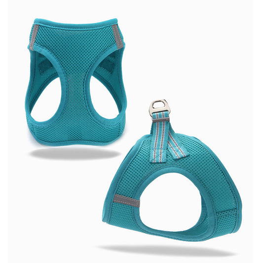 KFX-3849661 Mesh Cat Vest Harness with Traction Rope in Various Colors and Sizes