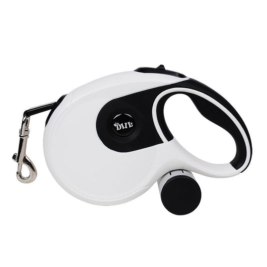 KFX-3855933 Retractable Dog Leash with One-Button Lock and Soft Grip Handle, 3M & 5M Options