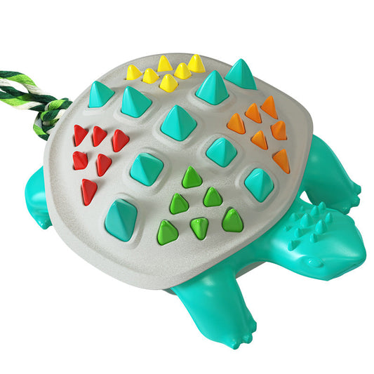 KFX-3856957 Colorful Dog Molar Stick Toy – Assorted Colors, Durable Plastic for Chewing and Playing