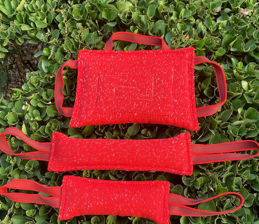 KFX-3900093 Red Bite Stick and Pillow for Dogs - Various Sizes Available