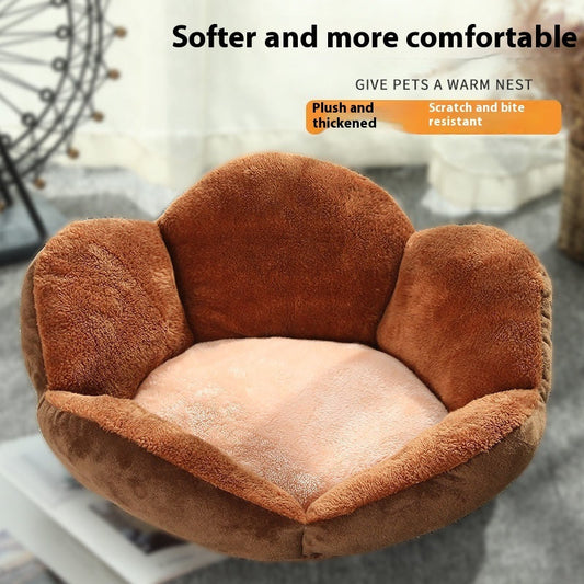 KFX-3920317 Cozy Universal Pet Nest Bed for Dogs and Cats - Warm & Comfortable 40cm to 60cm Options