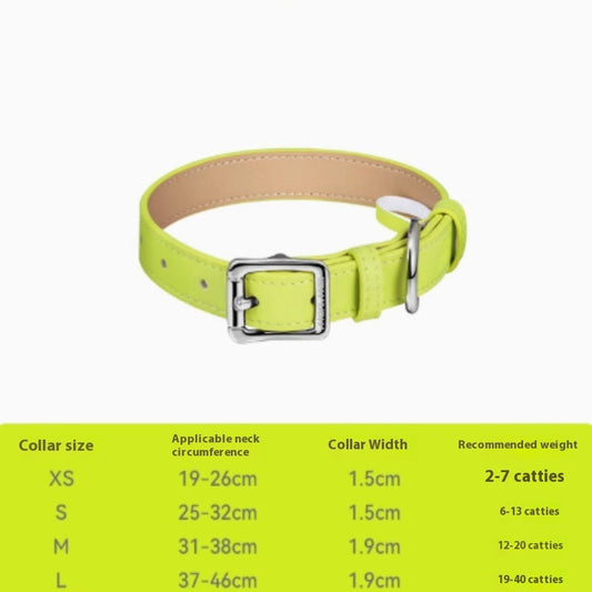 KFX-3923645 Adjustable Pet Collars for Dogs and Cats - Multiple Sizes and Color Options