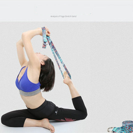 KFX-3932861 Yoga Stretching Pull Rope for Strength Training - Durable Polyester, 1.8M & 2.5M Options