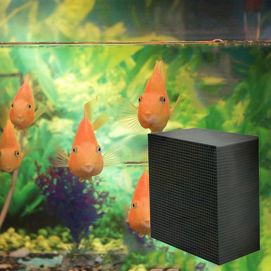 KFX-3969213 Activated Carbon Aquarium Cube Filter Material for Effective Water Filtration and Bacteria Removal
