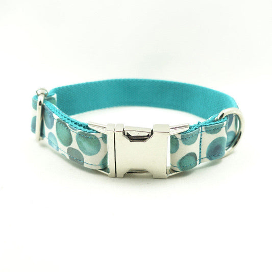 KFX-4000701 Retractable Dog Collar in Bubble Color - Adjustable Polyester Design Available in Multiple Sizes