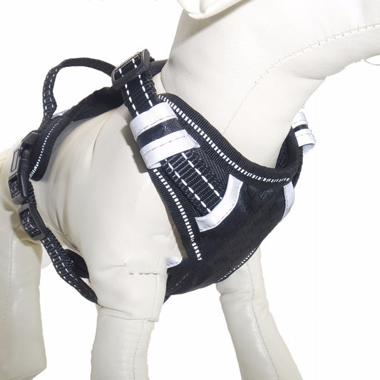 KFX-4007741 Pet Car Safety Chest Harness for Medium and Large Dogs - Nylon, Non-Adjustable, Available in Multiple Colors
