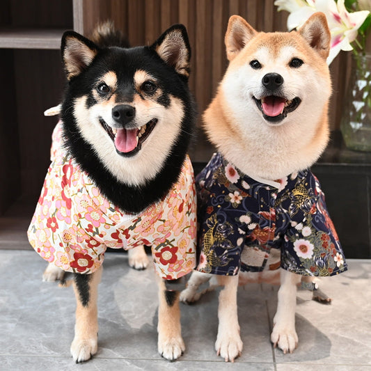 KFX-4025533 Cotton Dog Apparel in Pink and Blue - Multiple Sizes Available for Small to Extra Extra Large Pets