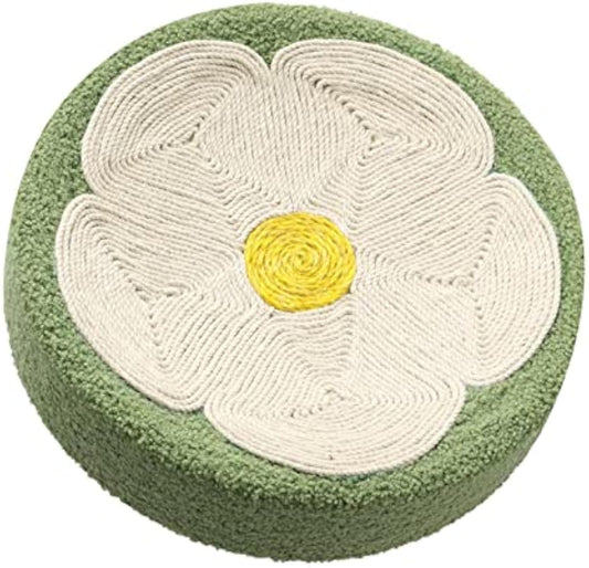 KFX-4027197 Cat Scratching Lounge Bowl - Durable Sisal Scratch Pad and Cozy Bed for Kittens and Cats