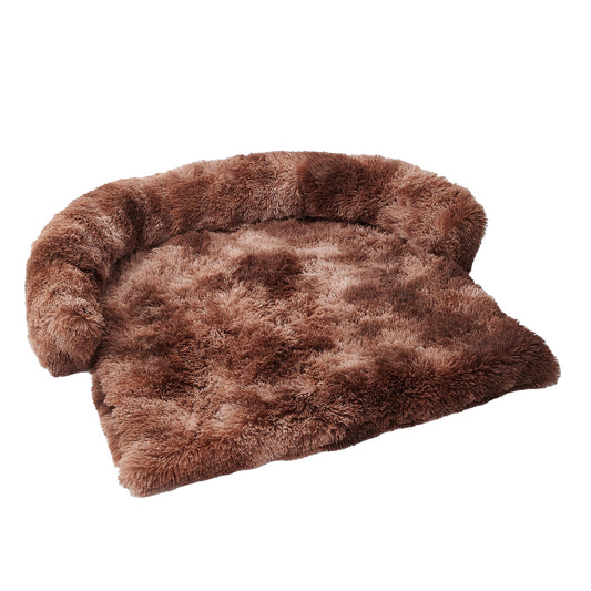 KFX-4098493 Fluffy Plush Dog Bed with Removable Washable Cover for Medium to Large Pets