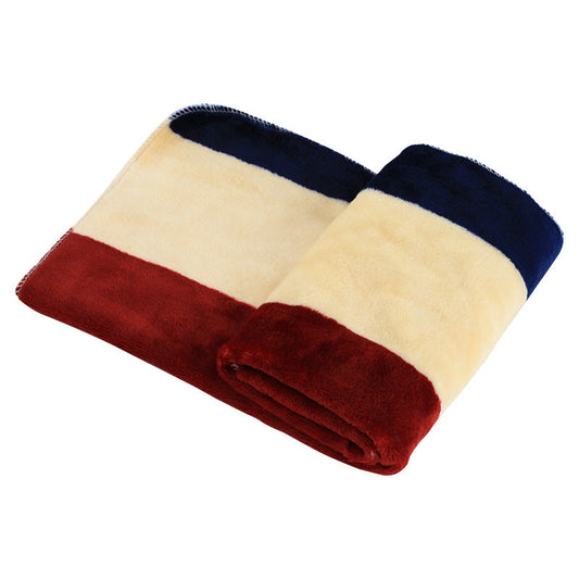 KFX-4114365 Soft Fleece Pet Blanket - Large Size, Cozy Fabric Pet Mat for Comfort