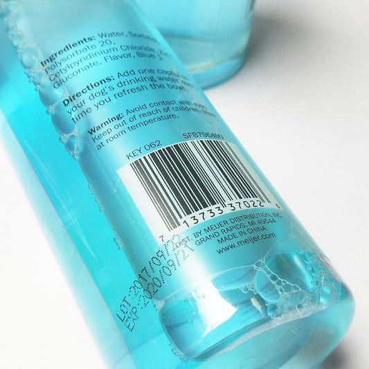 KFX-4158653 Fresh Breath Dog Mouthwash for Tartar Removal and Bad Breath Elimination