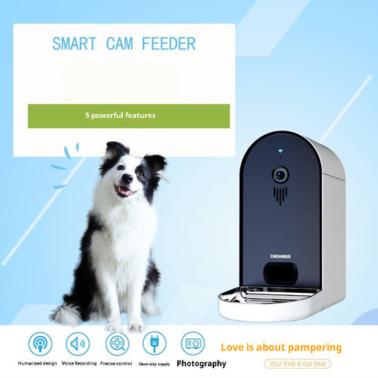 KFX-4162749 Automatic Smart Pet Feeder with Remote Monitoring - Multiple Color Options Available