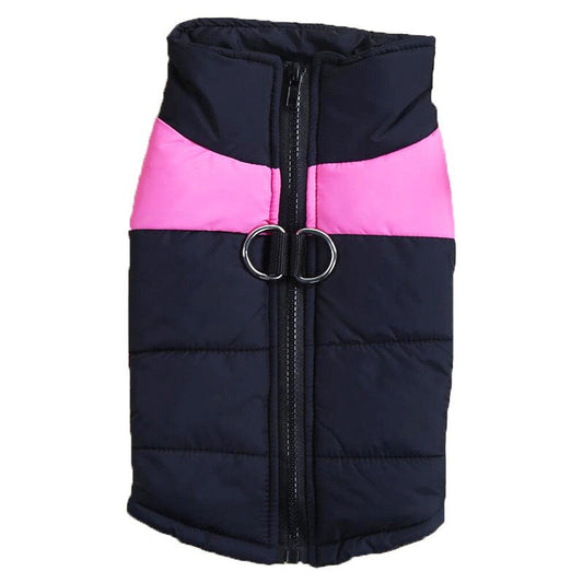 KFX-4222909 Two-Legged Cotton Padded Jacket for Small and Medium Dogs - Warm Vest in Multiple Colors