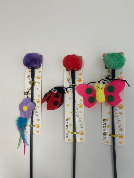 KFX-4223165 Funny Cat Stick Toy for Playful Feline Entertainment