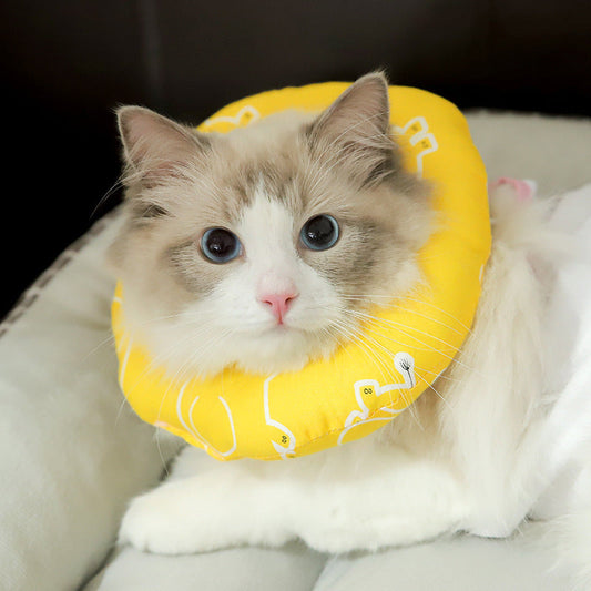 KFX-4230077 Anti-Bite and Anti-Licking Cat Collar in Various Colors and Sizes