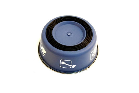 KFX-4238013 Stainless Steel Pet Food Bowl in Random Colors - Available in Multiple Sizes