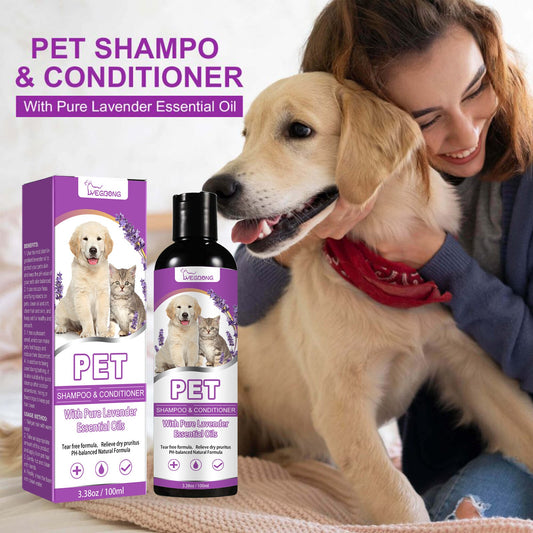 KFX-4268477 Pet Shampoo for Dogs - Soothes Itchy Skin and Softens Fur, 100ml