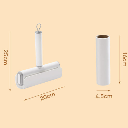 KFX-4289341 Pet Hair Removal Lint Roller with Tearable Paper for Efficient Dust and Hair Cleanup