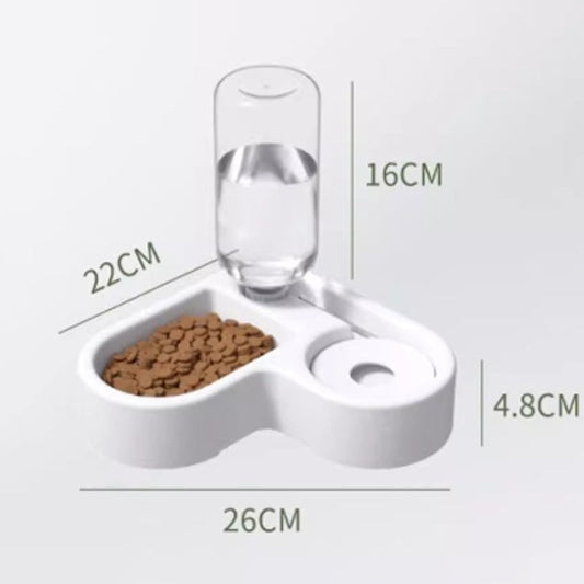 KFX-4295101 Pet Water Fountain for Cats and Dogs, Food-Grade Material, Compact Design, 22x26x16cm, Lightweight at 250g