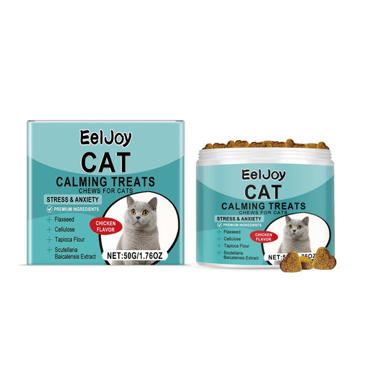 KFX-4320701 Nutritious Chewable Cat Tablets with Meat, Flaxseed & Natural Ingredients