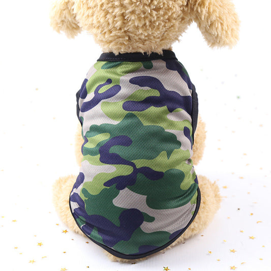KFX-4321213 Multi-Color Camouflage Dog Vest in Various Sizes and Styles