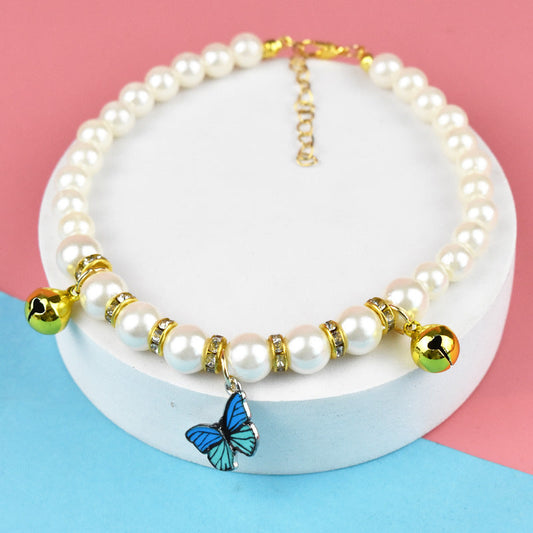 KFX-4350269 Resin Cat Necklace and Pet Jewelry with Tail Chain for All Seasons