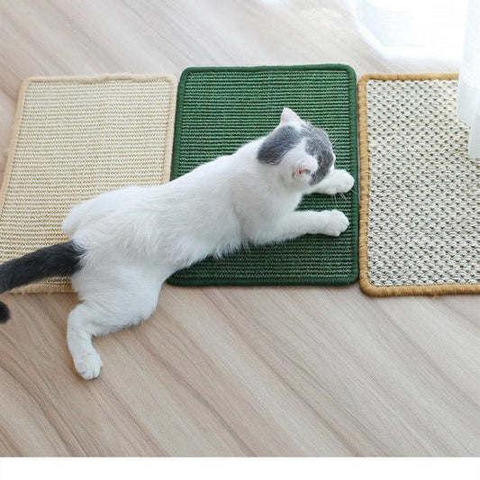 KFX-4353597 Large Anti-Scratch Sisal Cat Pad for Durable Furniture Protection