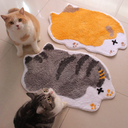 KFX-4362813 Cozy Non-Slip Cat and Dog Floor Mats in Various Cute Designs