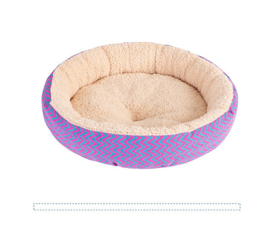 KFX-4401725 Pet-Friendly Litter Pad for Cats and Dogs - Soft Canvas with 3D PP Cotton Fill