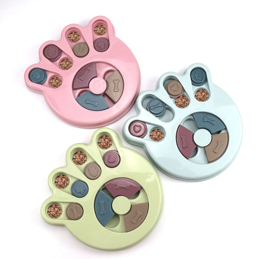 KFX-4408253 Slow Feed Interactive Dog Bowl for Healthy Eating and Engagement - Non-Slip Design, Available in 3 Colors
