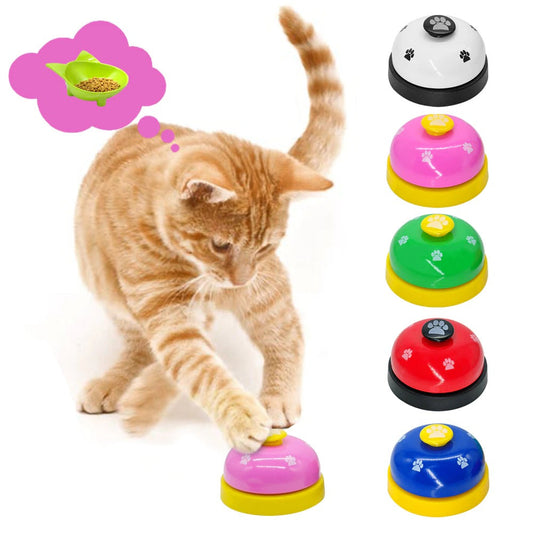KFX-4408893 Interactive Dog Training Bell with Non-Skid Rubber Base for Potty Training and Feeding Reminders, Available in Multiple Colors