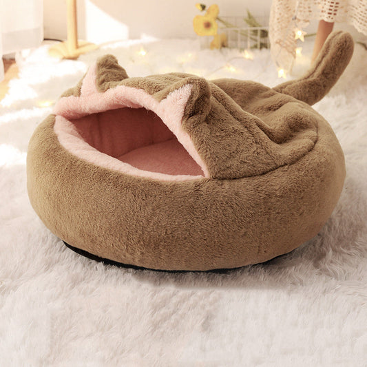 KFX-4417213 Cozy My Neighbor Totoro Small Dog Kennel for Comfortable Sleeping