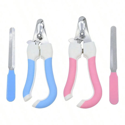 KFX-4443965 Pet Nail Clippers for Dogs and Cats - Efficient and Safe Nail Scissors for Grooming