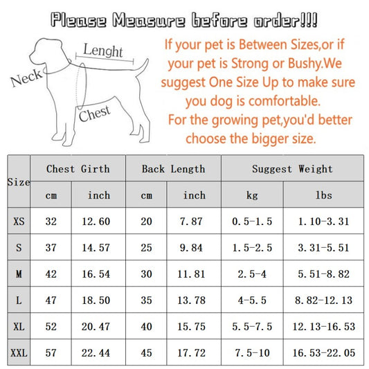 KFX-4477501 Cute Striped Bear Dog Pajamas for Autumn and Winter - Soft, Comfortable Four-Legged Pet Outfit